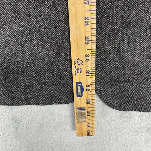 Lauren Ralph Lauren Jacket Mens 46L Gray Slim Blazer 2 Button Wool Double Vent - Picture 2 of 9